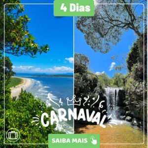 CARNAVAL EM PONTA GROSSA + ILHA DO MEL - DIA 13 A 17/02/2026