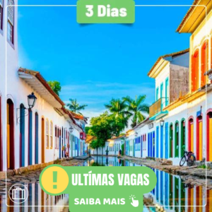 FÉRIAS EM PARATY + TRINDADE / RJ - DIA 08 A 11/01/2026