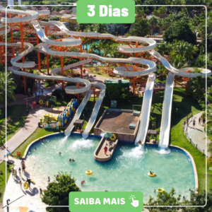 FÉRIAS NO HOT BEACH PARQUE + RESORT EM OLIMPIA - DIA 08 A 11/07/2027